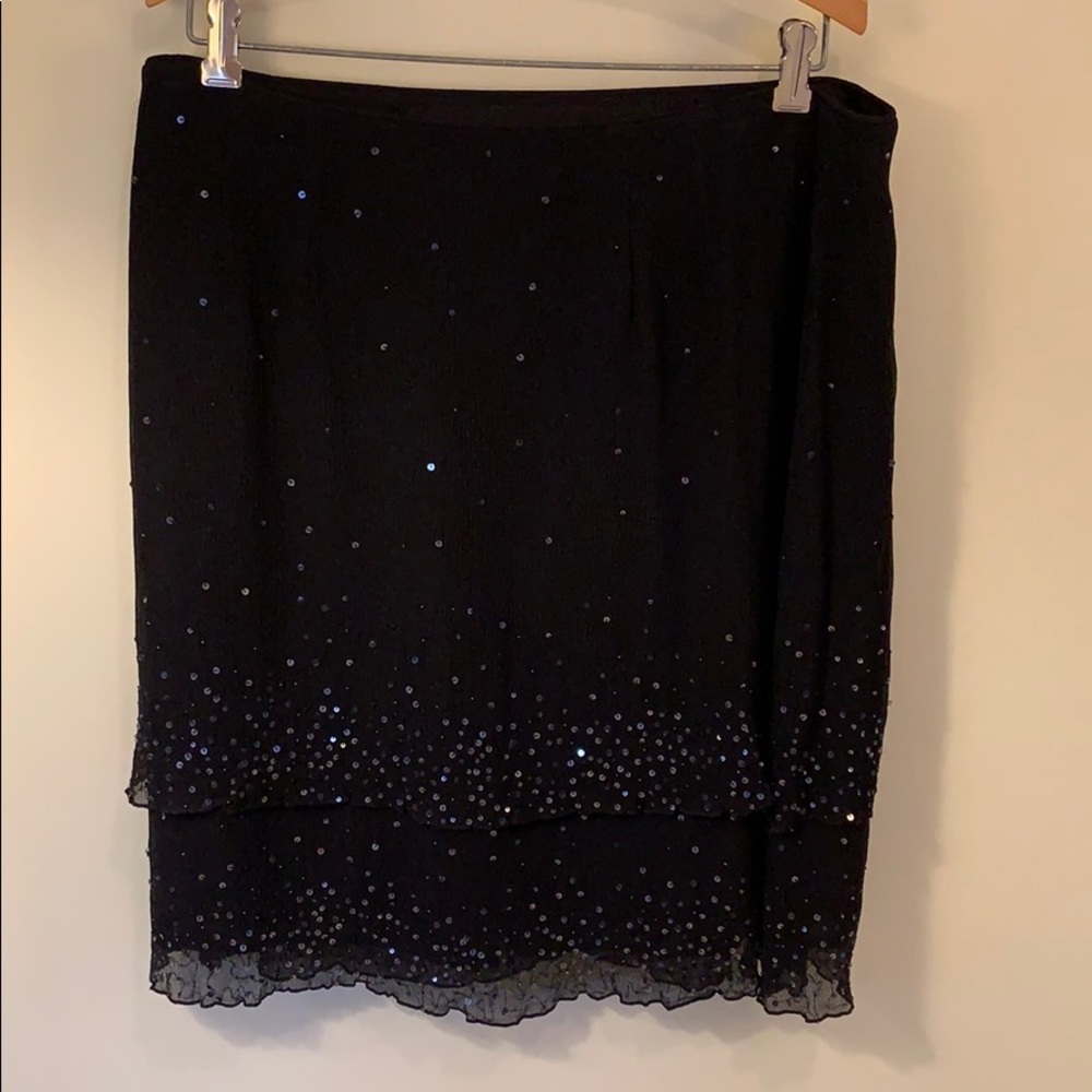 Talbots Collection 100% silk skirt